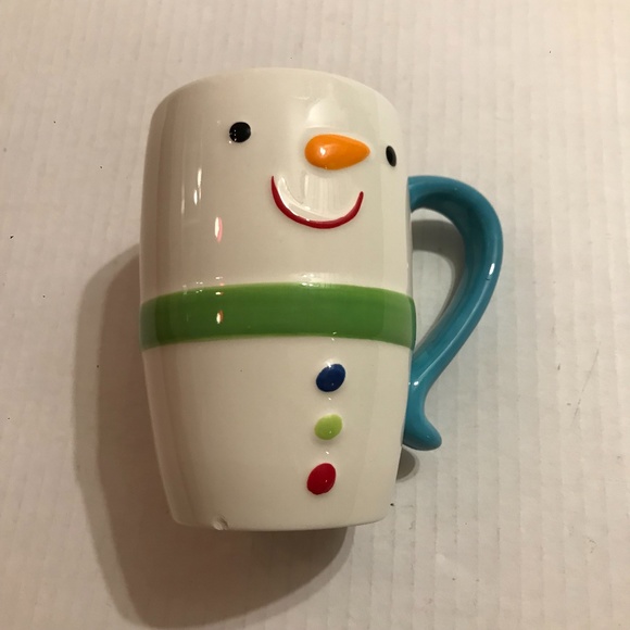 Snowman Mug With Top Hat And  Spoon - Picture 9 of 9